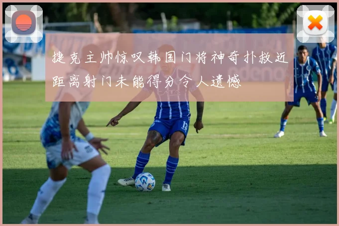 捷克主帅惊叹韩国门将神奇扑救近距离射门未能得分令人遗憾